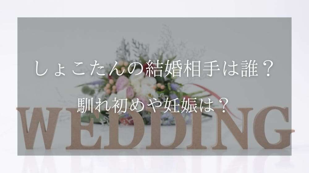 馴れ初めや妊娠は？