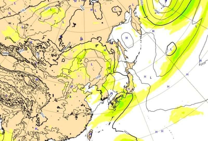 台風3号2023 ヨーロッパ中期予報センター情報